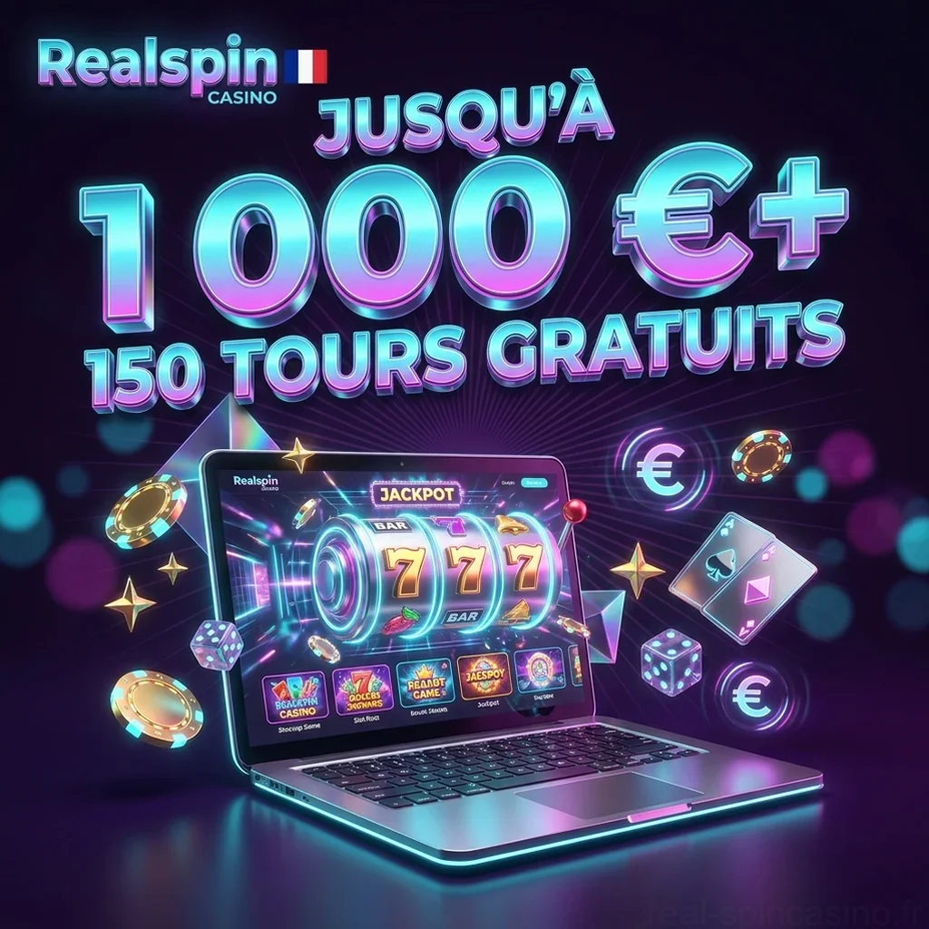 JUSQU'À 1 000 €+ 150 TOURS GRATUITS